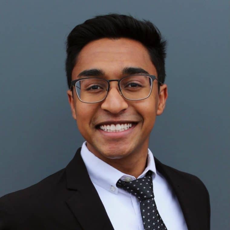 headshot of Ayush Garg